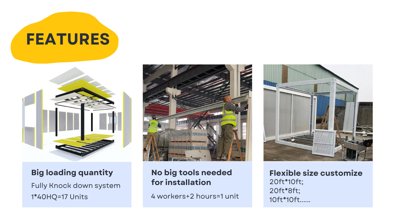 Flexible Container Temporary Housing
