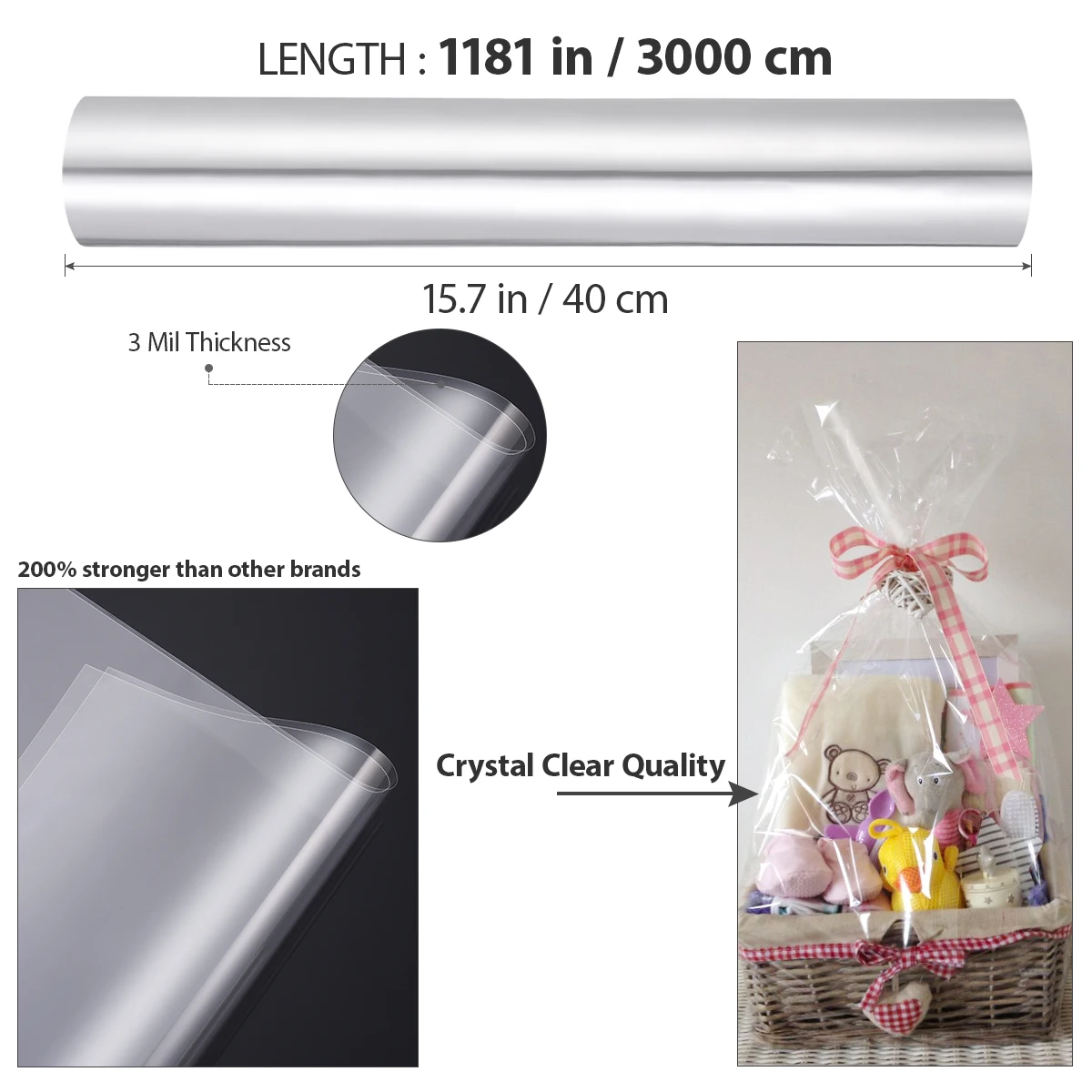Custom Logo Packaging Film The Essential Component for Designer Flower Wrapping Paper
