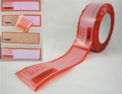Tamper Evident Open Void Security Label/ Material, Warranty Sticker Void If