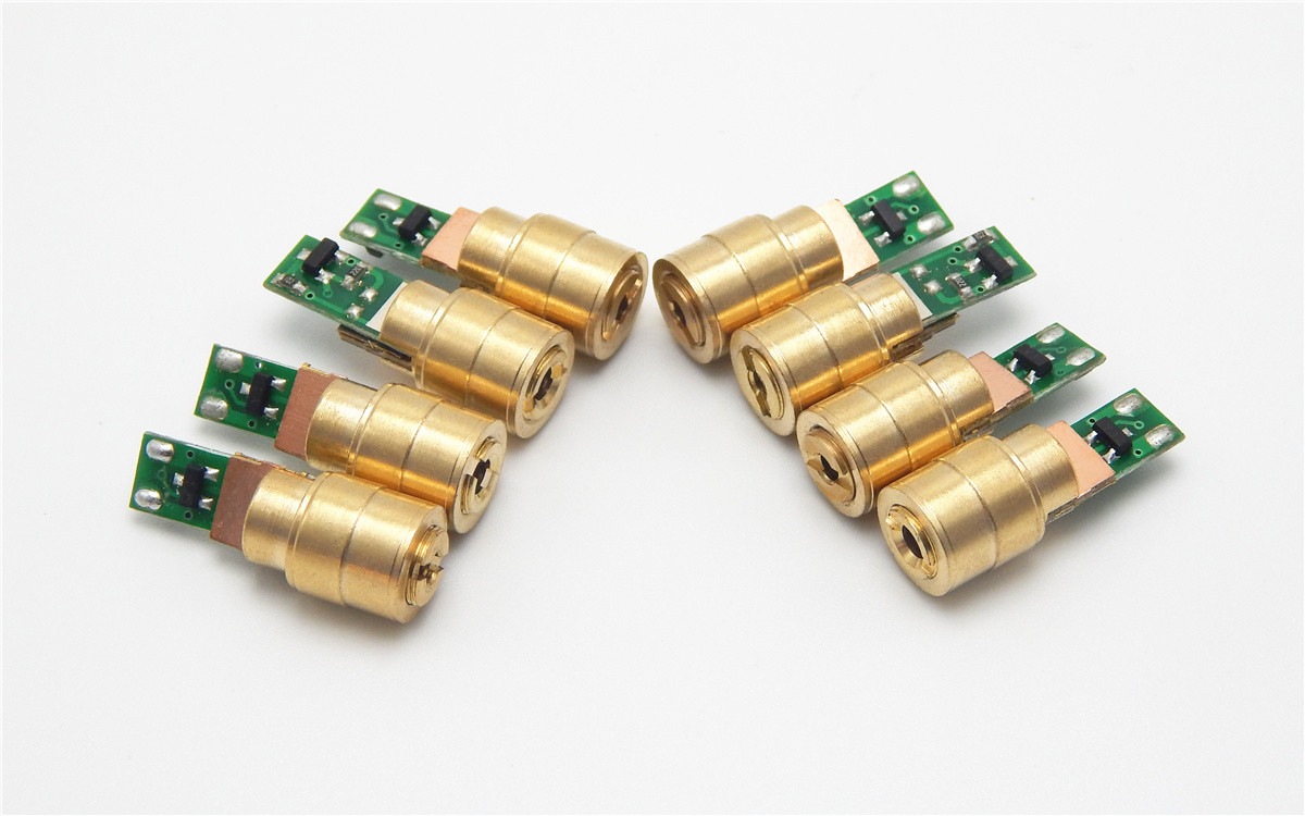 laser module 405nm~808nm laser diode module ,red&green light,Dot/Line/Cross,Laser module with PCB and wire