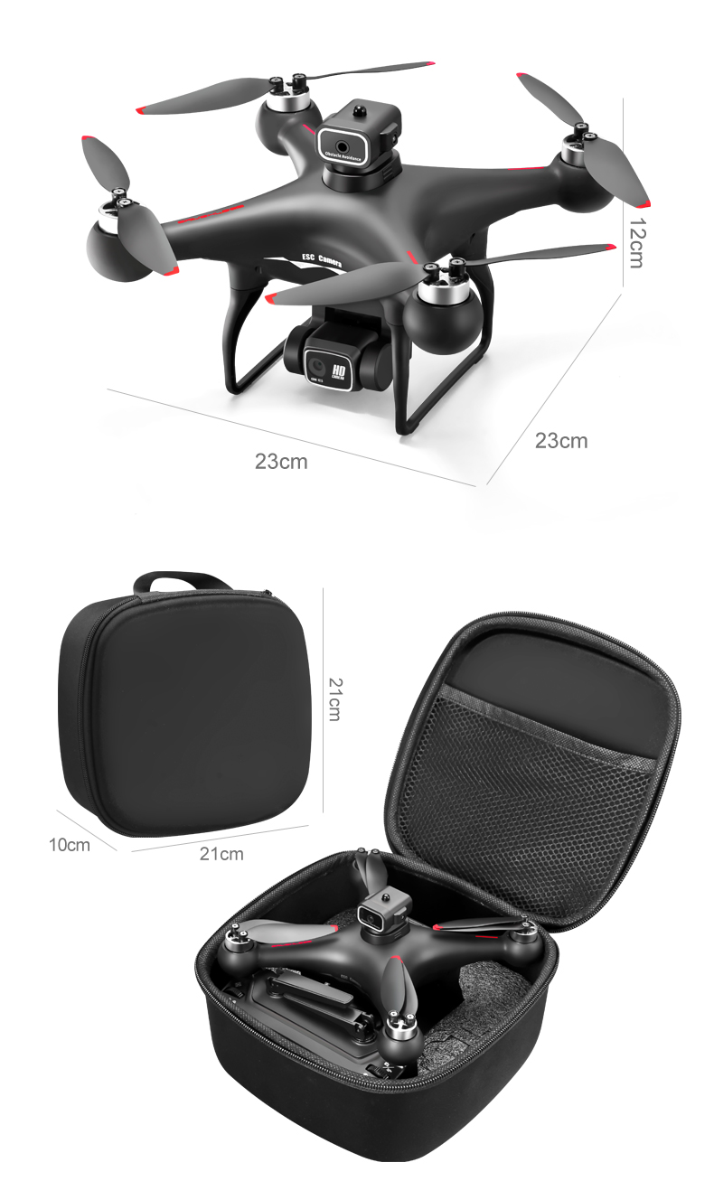 15 Mins Flight Time Professional Fpv RC Quadcopter with HD Dual Camera 2.4G Wifi Obstacle Avoidance and APP Remote Control