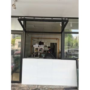 Contemporary Geometric Folding Window Artistry Adding Architectural Interest to