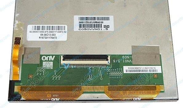 C050VVN01.5 AUO 5INCH 800×480RGB 500CD/M2 WLED LVDS Storage Temp.: -40 ~ 95 °C