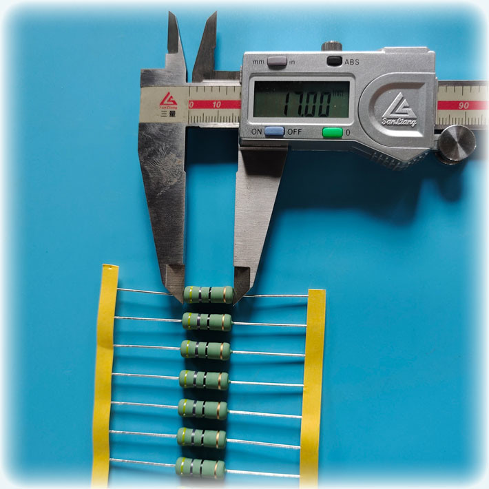 Knp Series Wirewound Resistors 5W 6x17mm 47ohm