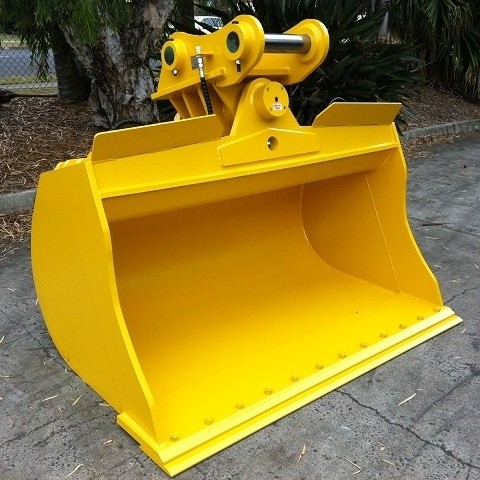 Digging Accuracy Excavator Tilt Bucket Customized Size
