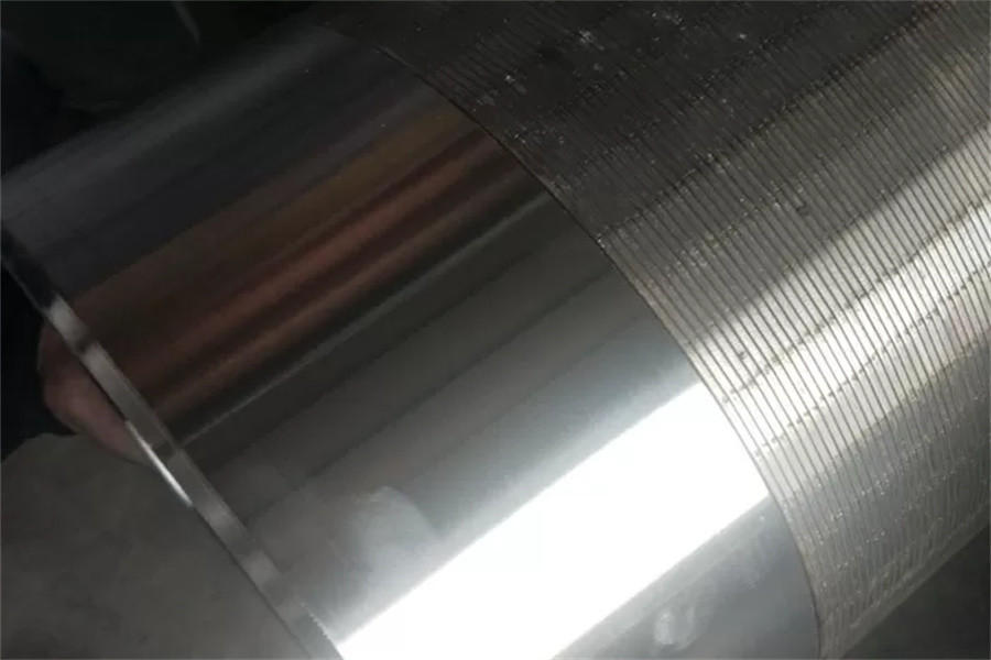 Anti Rust V Wire Screen Pipe Non Magnetic Easy Installation Wire Wrapped Pipe