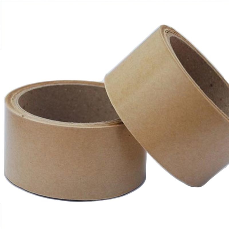 High Temperature Rubber Adhesion Brown Kraft Paper Tape Resisting 80 Degree