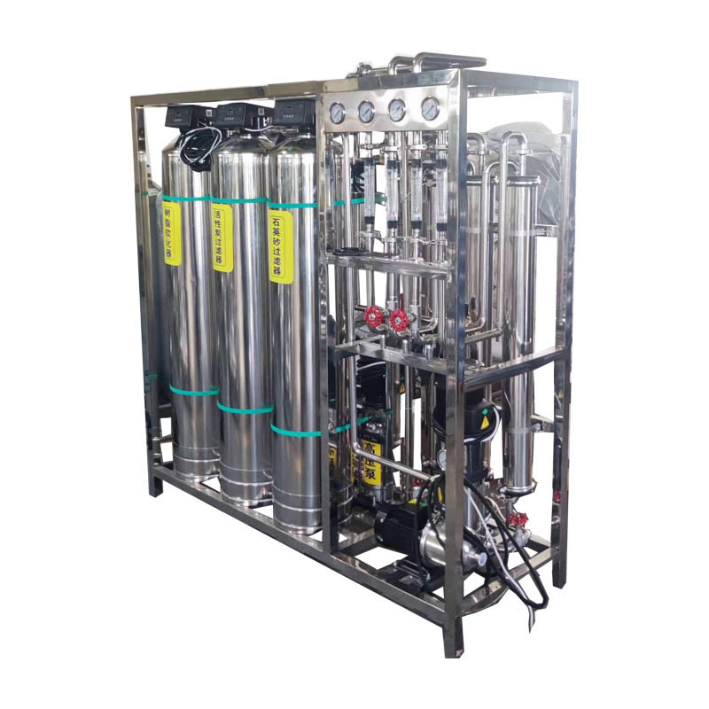 0.25 Tonne Bipolar Reverse Osmosis Water Treatment Plant All Stainless Steel Material Safe To Use
