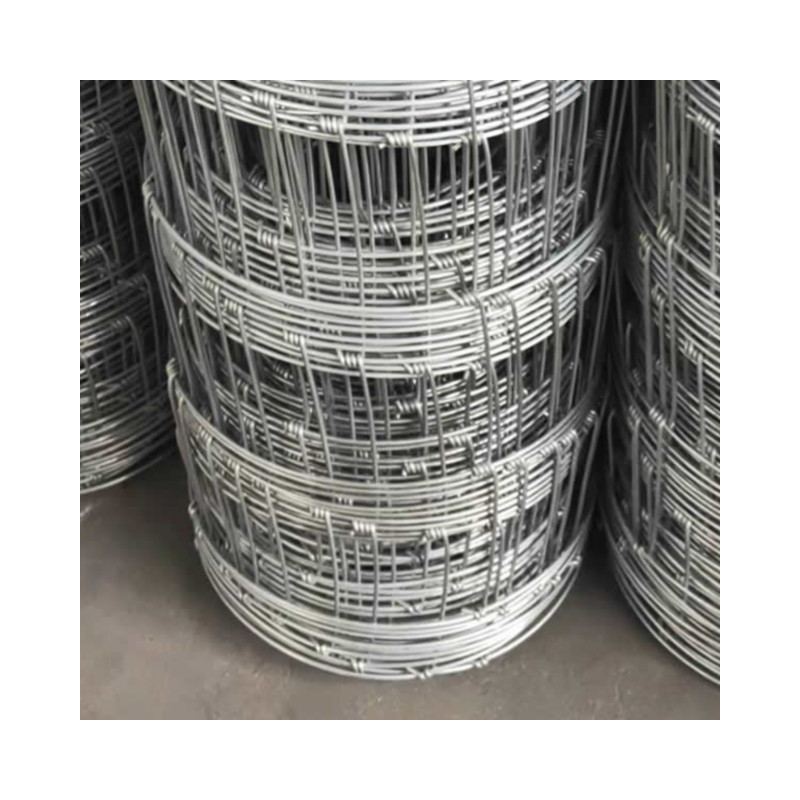 Heavy Duty Electro Galvanized Field Fence Weave Deer Fence High Tensile Cattle Fence For Animal Enclosure