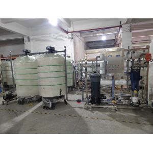 China Salty Drill Well Borehole Water Filtration System 4000 Liters / Hour RO Desalination Machine For Drinking on sale