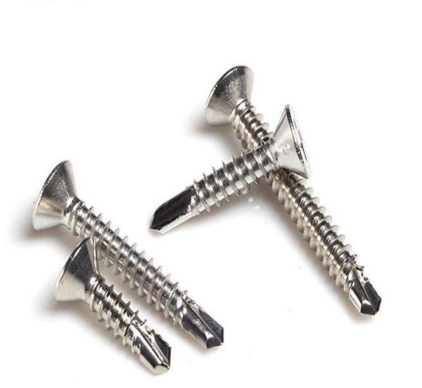 Industrial Countersunk Head Self Drilling Sheet Metal Screws DIN 7504 M3.5-M4.8
