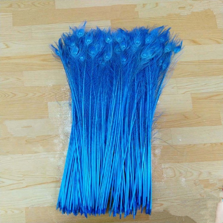 Eye-catching Peacock Feather Sword 25-30 inch for Stunning Feather Decoration