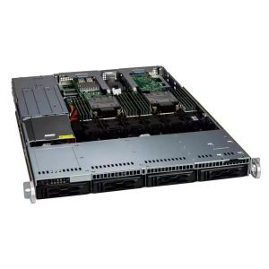 CloudDC X13 1U Server Supermicro SYS-611C-TN4R PCIe 5.02 4 Hot-Swap 3.5" NVMe