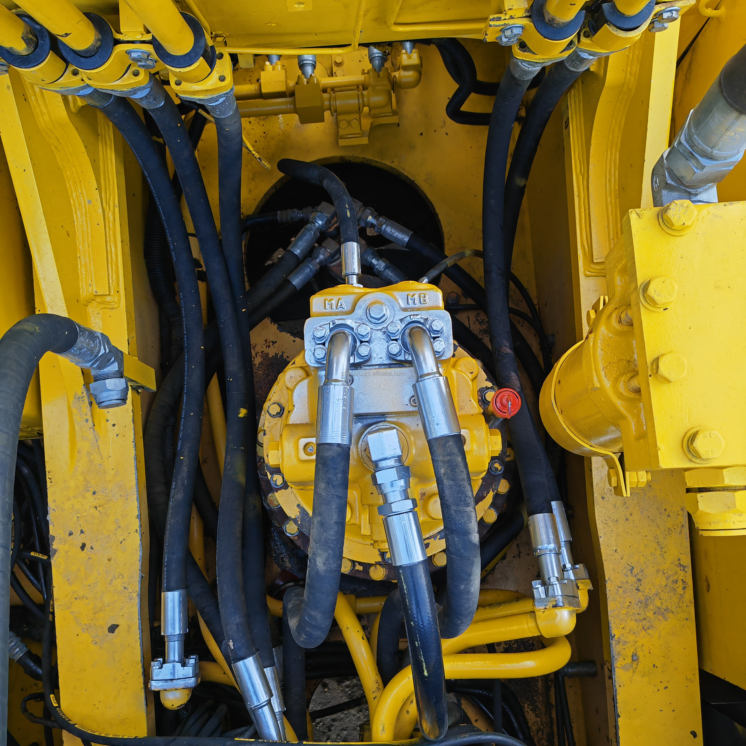 High Digging Power Used Crawler excavator Komatsu PC400, Second Hand mini Excavator PC400-7 for sale