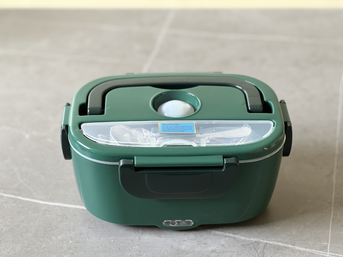 60W Electric Lunch Box With 1.5L Capacity Portable Warmer Leakproof Heated Box For Adults