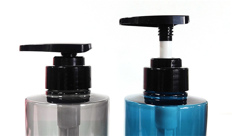 300ml 500ml Pet Cosmetic Pump Bottle For Shampoo Conditioner
