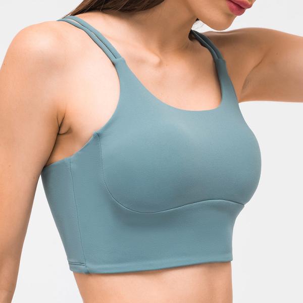 Lulu Straps Custom Logo High Impact Shock Proof Gym Contour Support Sports Yoga