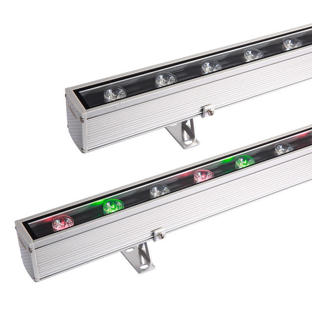 RGB 24W Exterior Wall Wash LED Lighting DMX 512 LED With RF Remote Controller