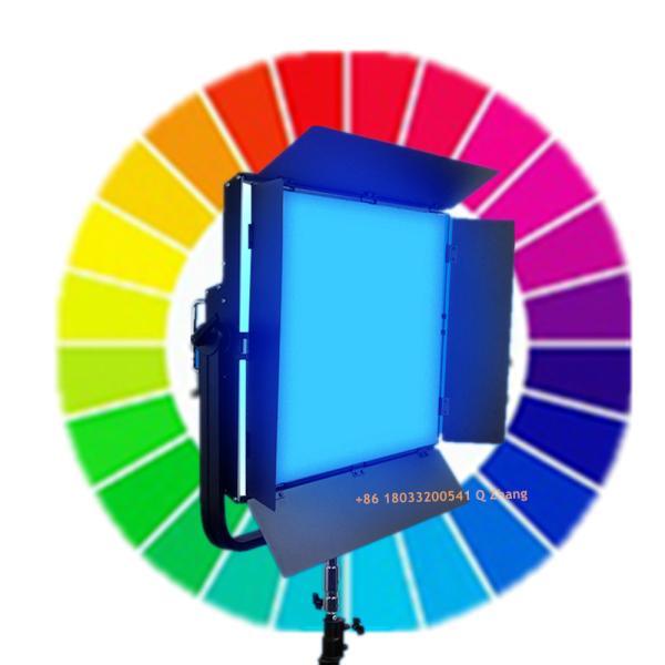 RGB LED Video Light 500W GL-5000C Ultra Bright Video Production Light External