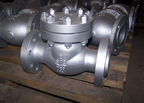 2 Inch 600lbs WCB Manual Stainless Steel Valves / Check Valve With Flange