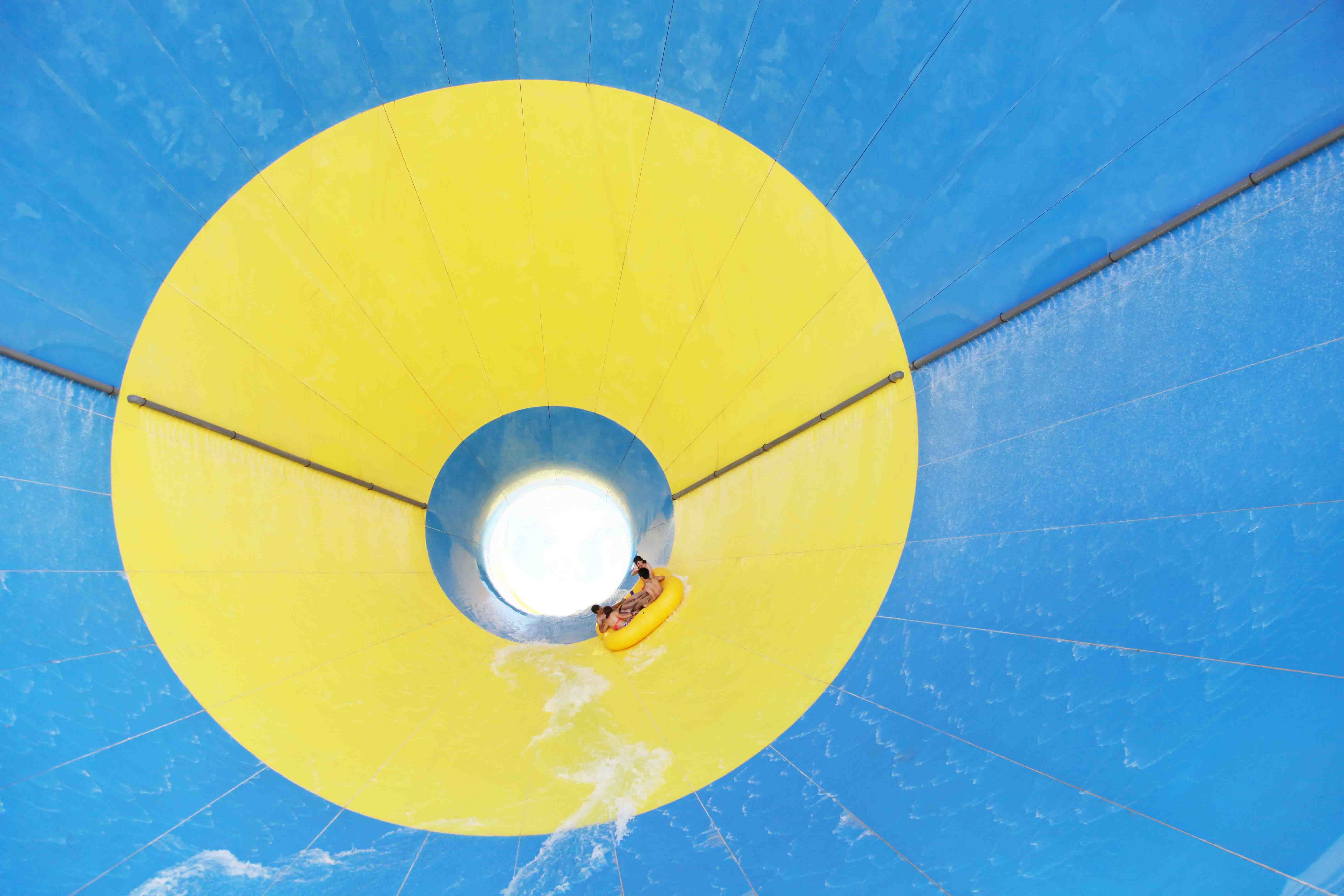 Tornado fiberglass water Pool slides for adult aqua park water sport