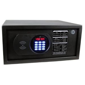 Black Digital LED Display Hotel Safe with Valuable Storage Function and Password