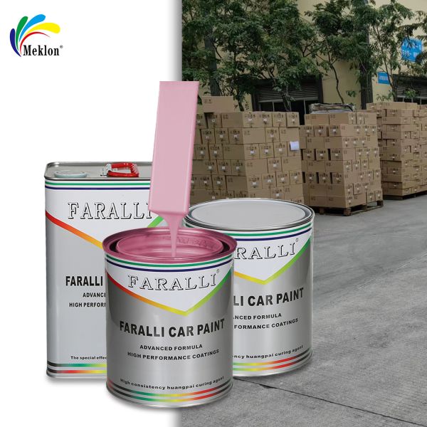 Quality Practical Car Pearl Paint Base Coat Multipurpose Acrylic Resin Material for sale