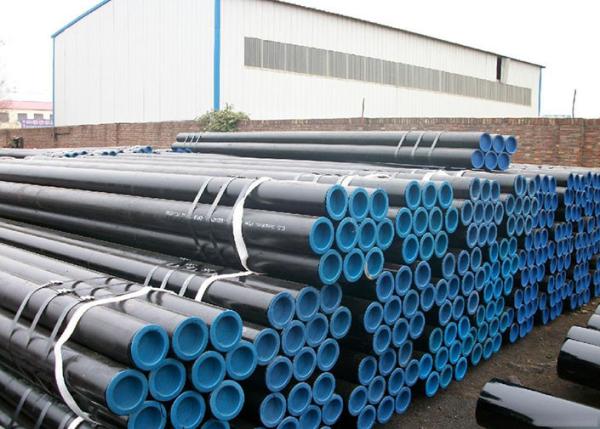 ST45.8 / ST35.8 Welding Steel Tube Hot Dip Galvanized ，Large Calibre Thick Wall