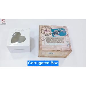 China Plain Corrugated Cardboard Shipping Boxes Recyclable Embossed on sale
