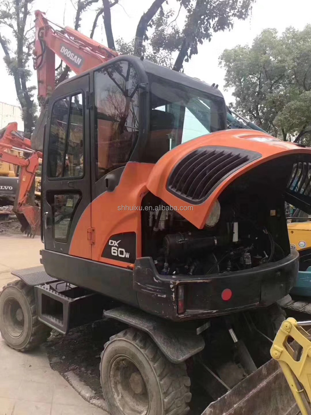 Cheap Used Excavators DOOSAN60 Second Hand 6ton Excavator with Powerful