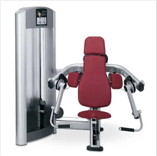 Commercial and Home Gym Fitness Equipment Steel Pin-Loaded Bicep Machine for