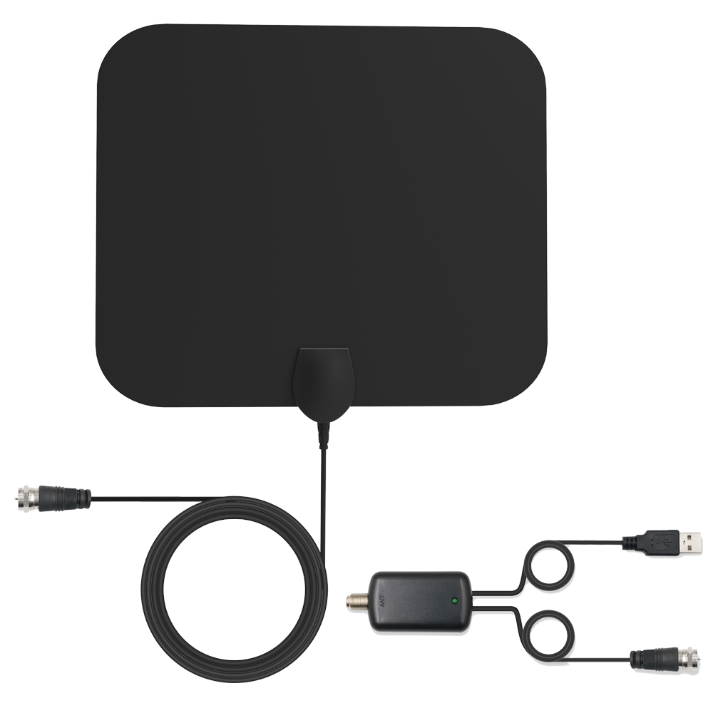 Wireless DVB T2 SU HDTV Indoor Outdoor Power Digital TV Antenna with Private Mold