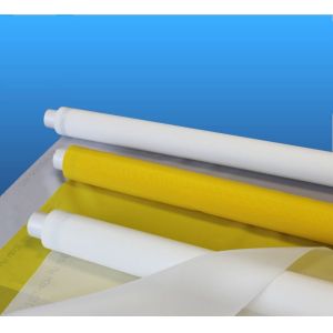 High Tension White Polyester Silk Screen Printing Mesh 250 280 Mesh Monofilament
