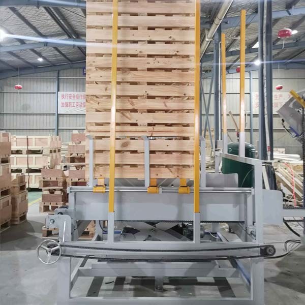 40*40”American Wooden Stringer Pallet Nailer Pallet Nailing Machine
