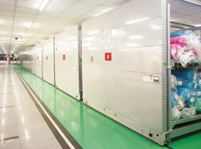 Rail-Guided Open-Type Electric Mobile Racking Warehouse Storage Rack