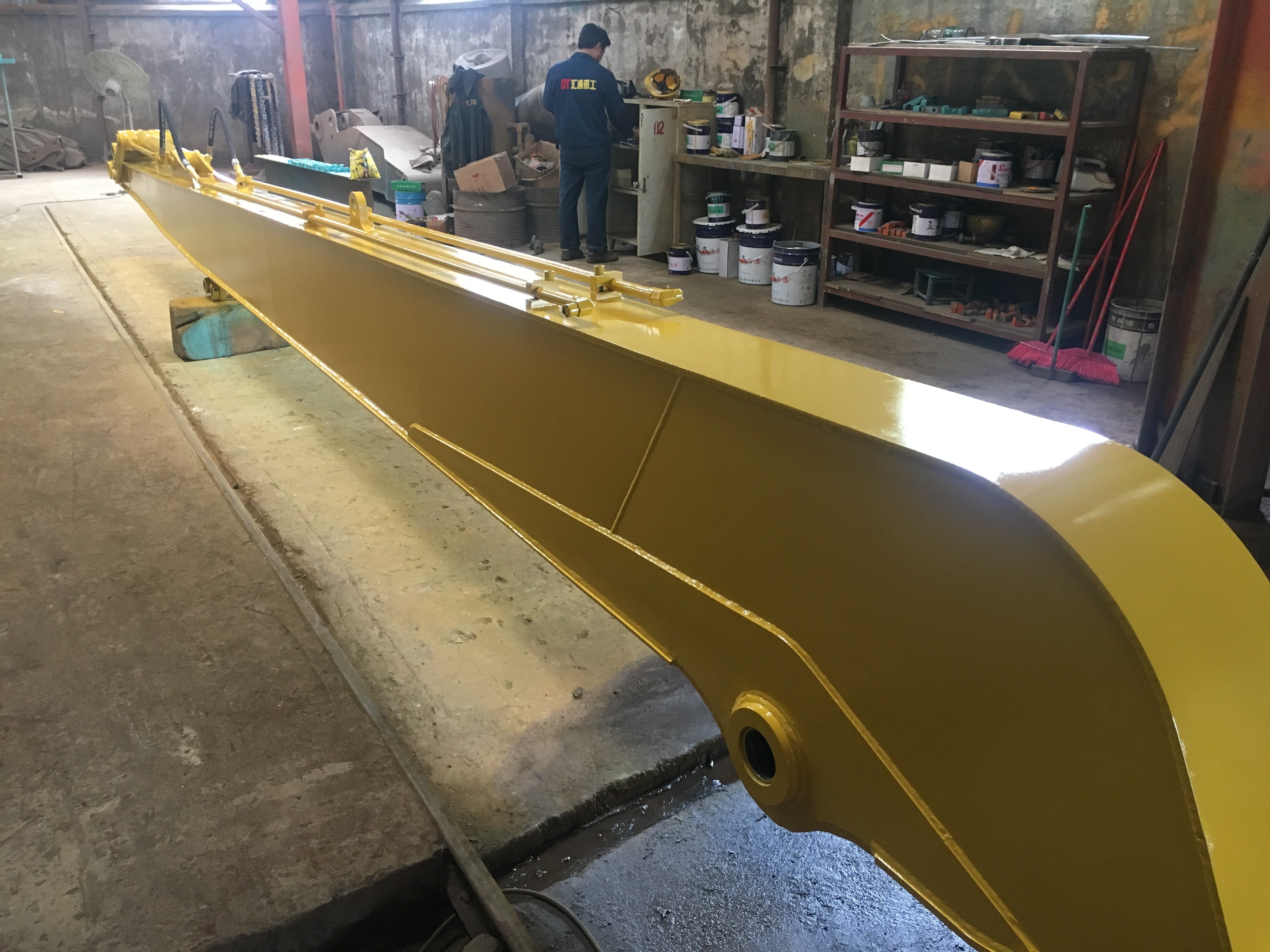 Excavator Long Arm 18 Meters Practical Excavator Dipper Arm Extension for Komatsu HITACHI HYUNDAI SANY