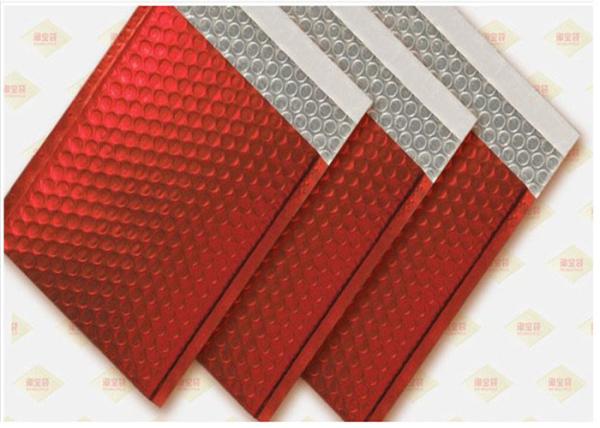 Oil Resistant Shipping Metallic Jiffy Bags , Colored Padded Envelopes 115x210mm