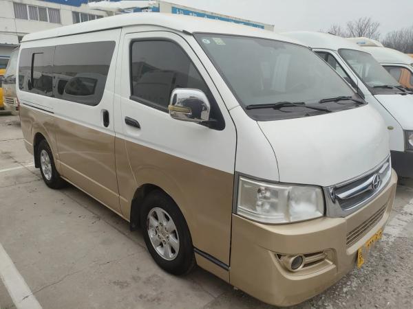 Used 12 Seater Minibus Jiulong Dama Second Hand Bus HKL6602 Front Engine 12