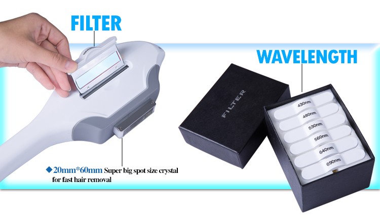 Professional Beauty Machine OPT SHR System Hair Removal Skin Elight IPL RF Machine