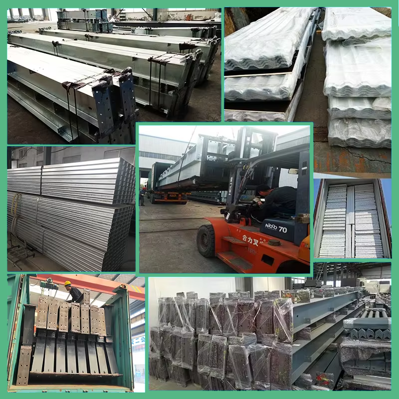 Multi Storey Steel Structure Building , Strong Metal Buildings Construction
