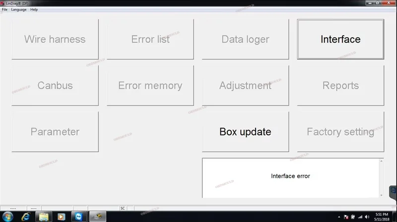 Auto diagnostic scanner for Sculi Liebherr diagnosis software + wire harness Liebherr diagnostic scanner tool