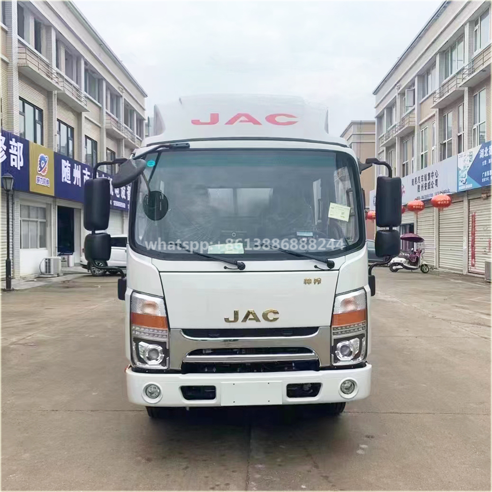 Customized JAC Q3 Double Row Refrigerated Vehicle Van Refrigerator Truck Freezer