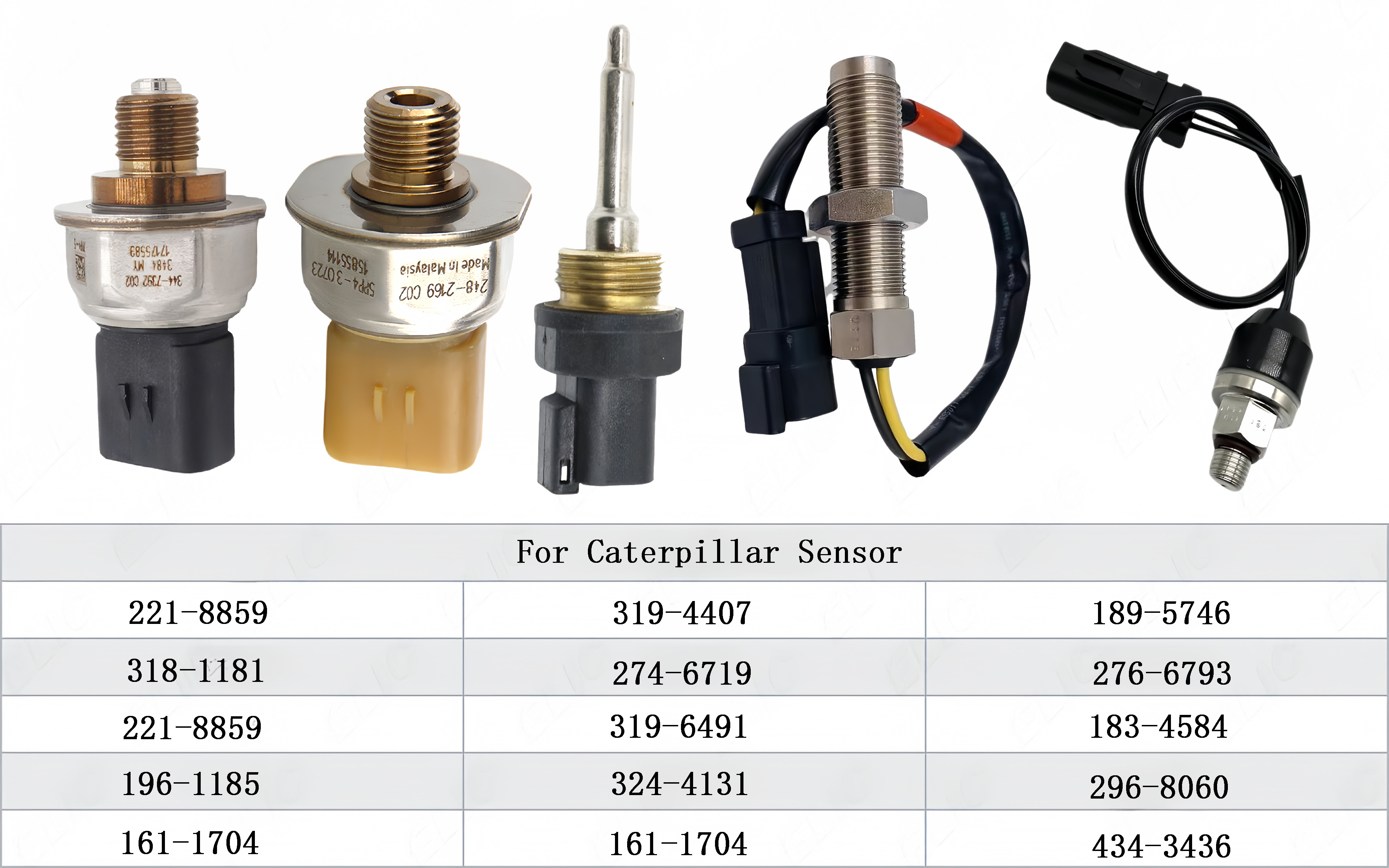 324D 325DL CAT326D Excavator Engine Electric Parts Pressure Sensor 267-1402 2671402