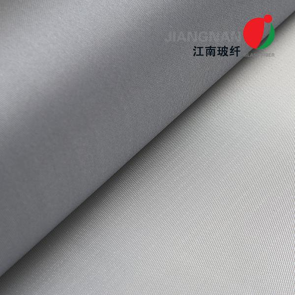Stainless Steel Wire Reinforced Single Side Pu Coating Fiberglass Fabric For