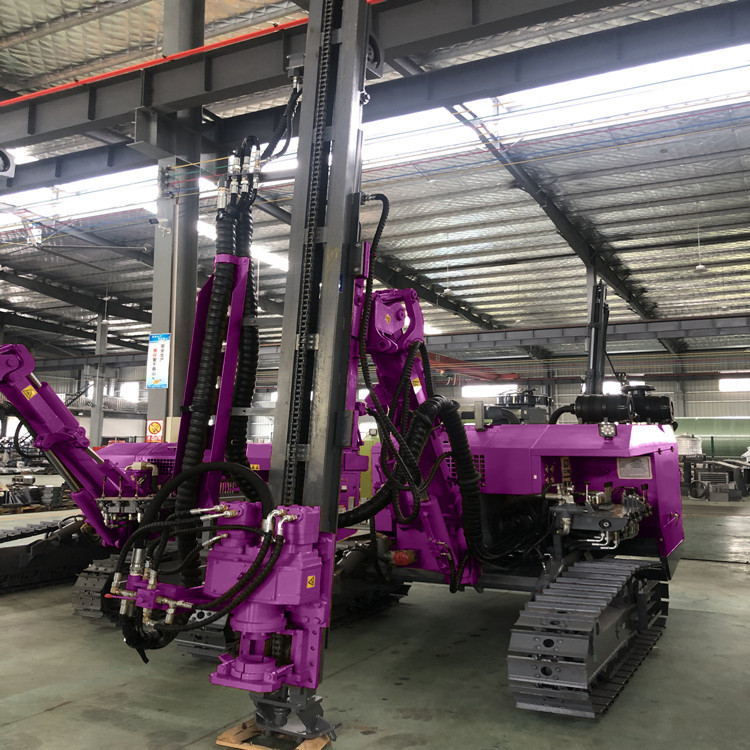 Ground Pile Driver Machine Highway Guardrail Piling Machinery Hydraulic Solar Pile Driver