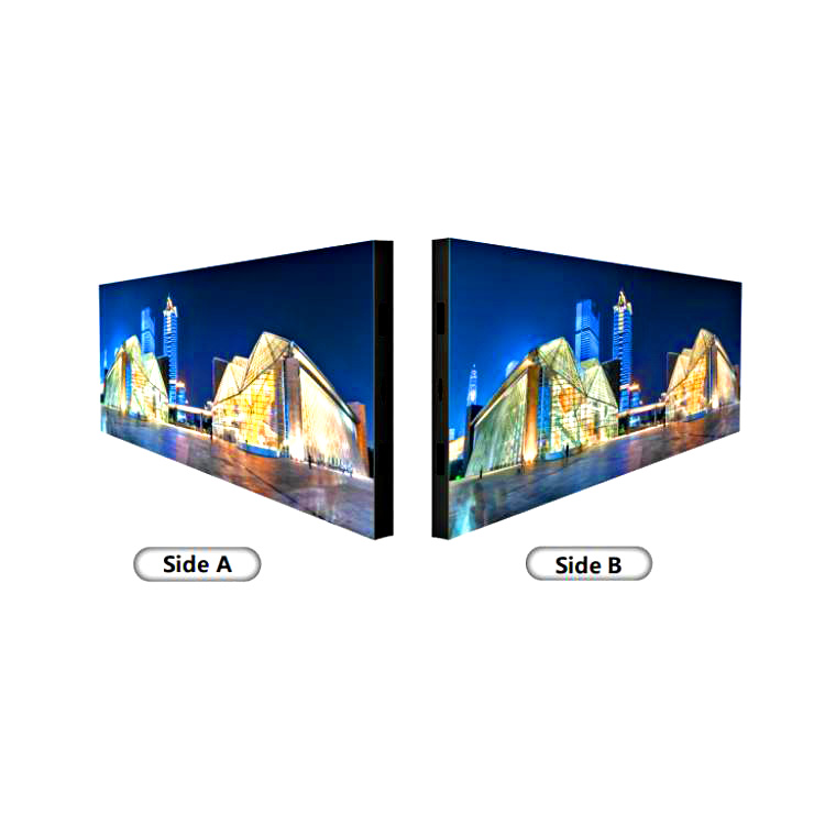 SMD1515 IP20 DJ Slim Indoor Led Display Screen P1.9 P2.5 P2.9 P3.9 Double Side