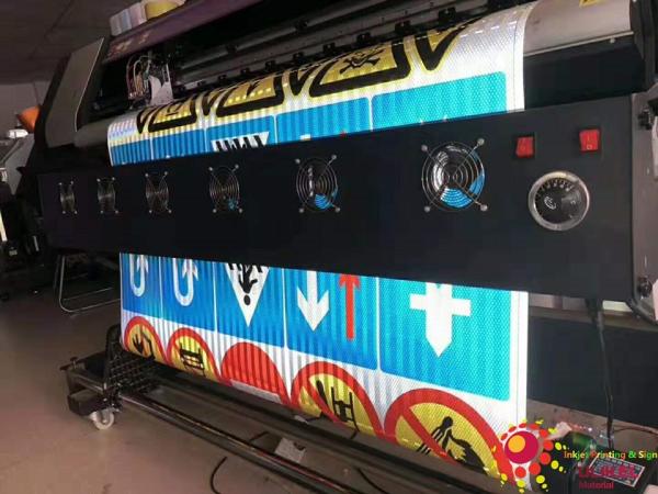 Eco Solvent Printable Adverting Grade Honeycomb Reflective Flex Banner 510g for