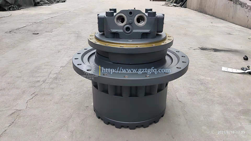 Iron PC200-8MO Excavator Travel Gearbox with Motor Travel Excavator Parts 20Y-27-00560