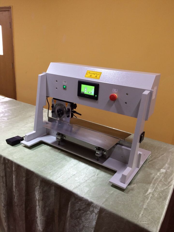 New Design Automatic V-cut PCB Separator Machine with LCD Display