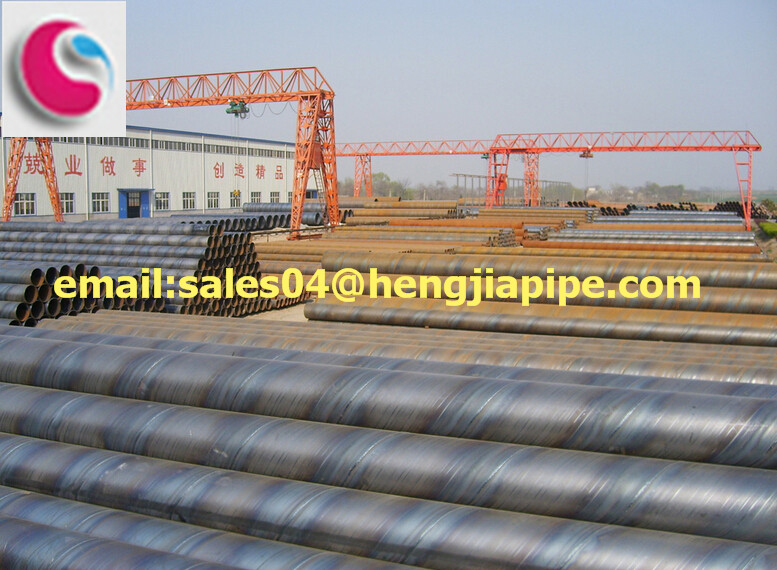 ASTM A252 SSAW steel pipe